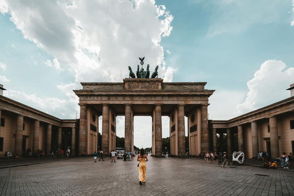 Das Brandenburger Tor in Berlin.