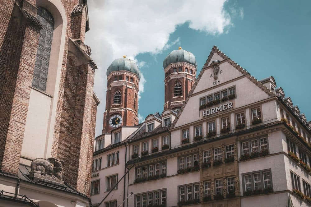 Die Frauenkirche in München.